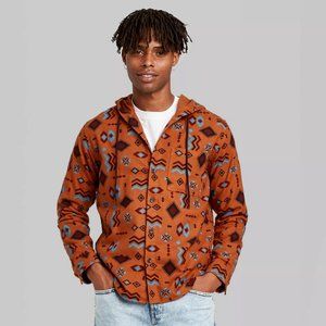 Men's Original Use Long Sleeve Hooded Shirt